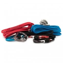 AustriAlpin Dyna.MIT Set 4 Reepschnüre & 4 Ovalo Karabiner - Prusiktouw