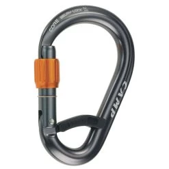 Core Belay Lock - Gun Metal - HMS-karabiner