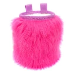 Furry Chalk Bag - Pofzakje -Rotsklimmen Promotiewinkel crafty climbing furry chalk bag pofzakje 2