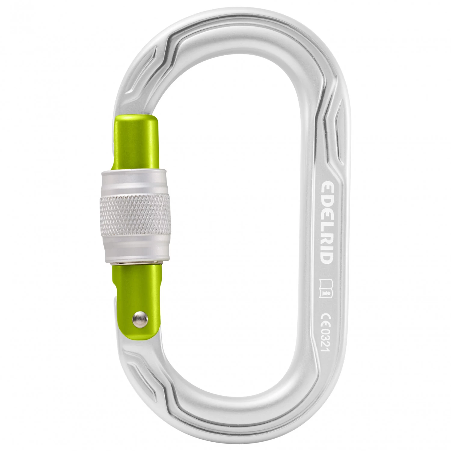 Edelrid Oval Power 2500 Screw II - Schroefkarabiner 5 Edelrid Oval Power 2500 Screw II - Schroefkarabiner - Image 3
