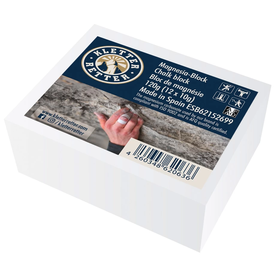 KletterRetter Chalk Block - Magnesium 3 KletterRetter Chalk Block - Magnesium