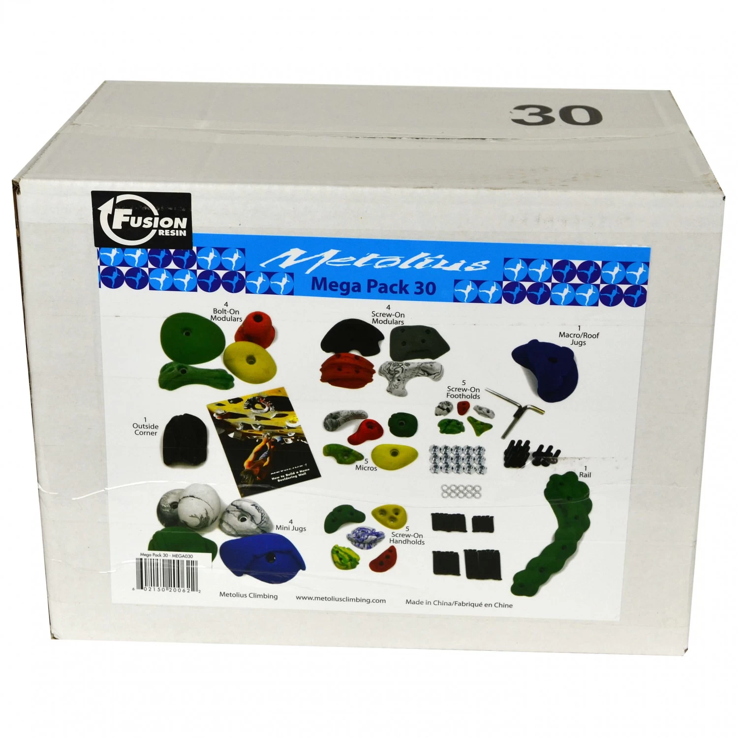 Metolius Mega Pack 30 - Klimgrepen 3 Metolius Mega Pack 30 - Klimgrepen